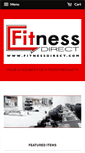 Mobile Screenshot of fitnessdirect.com